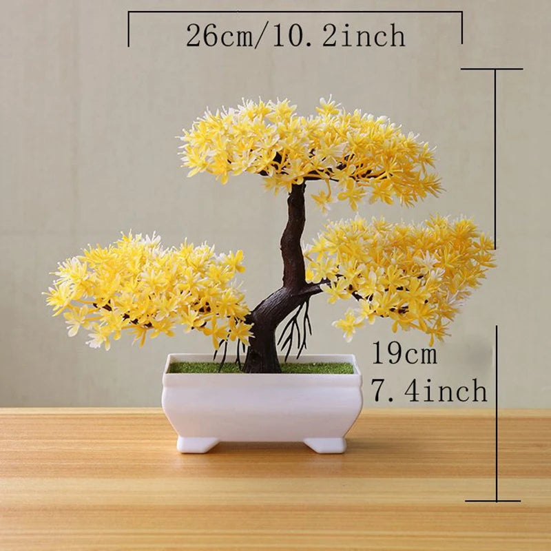 Artificial Tree Ornament – Realistic Decorative Faux Tree for Home & Office Décor