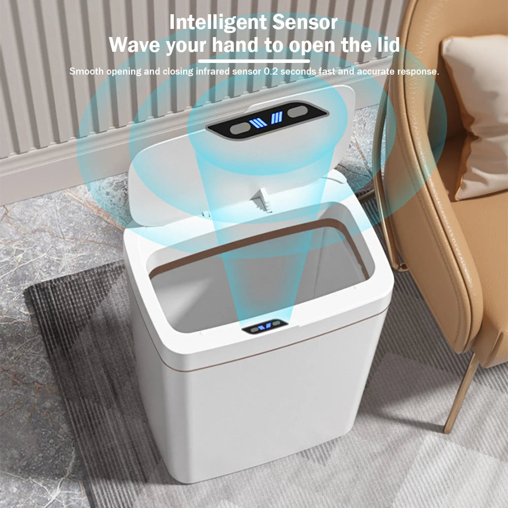 15L/18L Motion Sensor Bin – Automatic Touchless bin for Kitchen & Home